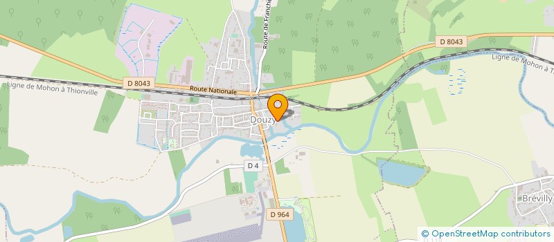 localisation de l'entreprise MONSIEUR DAVID BASSA  DOUZY