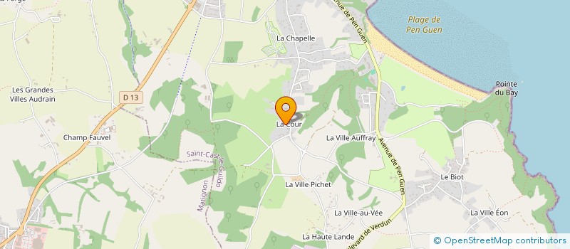 localisation de l'entreprise MONSIEUR DAVID BATARD à SAINT-CAST-LE-GUILDO