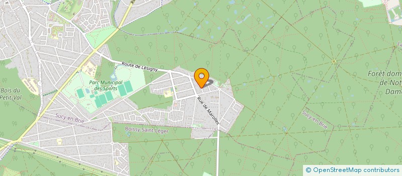 localisation de l'entreprise MONSIEUR DAVID BATHAEI  CHATOU