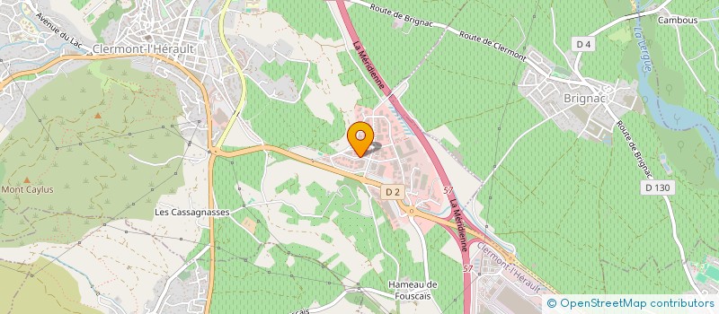 localisation de l'entreprise MONSIEUR DAVID BATTIER  PERET