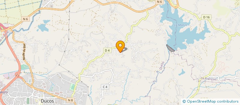 localisation de l'entreprise MONSIEUR DAVID BAUDE  DUCOS