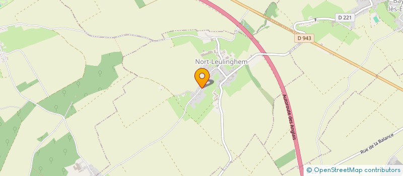localisation de l'entreprise MONSIEUR DAVID BAUDEL  NORT-LEULINGHEM