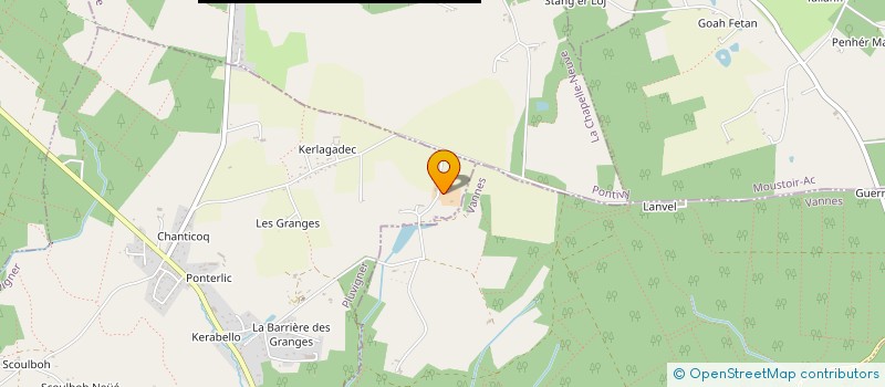 localisation de l'entreprise MONSIEUR DAVID BAUDET  PLUVIGNER