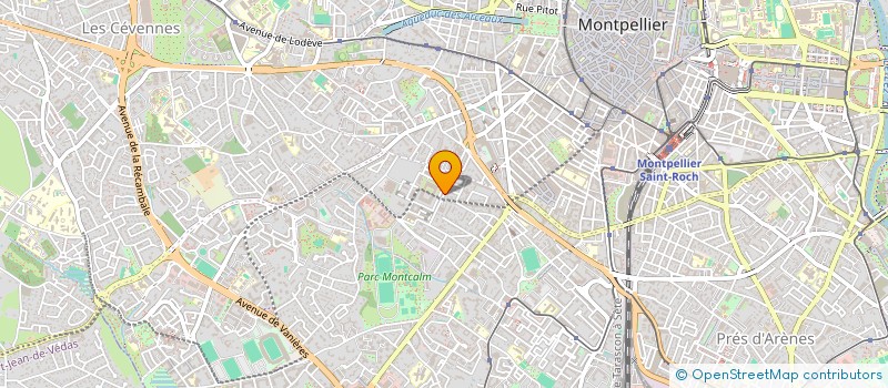 localisation de l'entreprise MONSIEUR DAVID BAUGET à MONTPELLIER