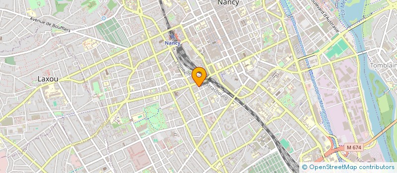 localisation de l'entreprise MONSIEUR DAVID BAUMANN  NANCY