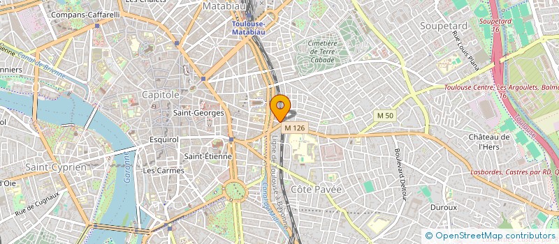 localisation de l'entreprise MONSIEUR DAVID BEAULATON à TOULOUSE