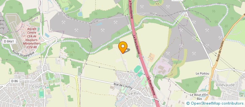 localisation de l'entreprise MONSIEUR DAVID BEAUTOUR  LE PIN