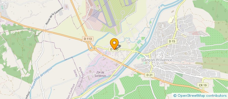 localisation de l'entreprise MONSIEUR DAVID BEAUTOUR  LANCON-PROVENCE