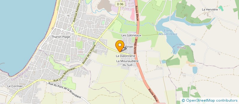 localisation de l'entreprise MONSIEUR DAVID BEAUVISAGE  SAINT-MICHEL-CHEF-CHEF