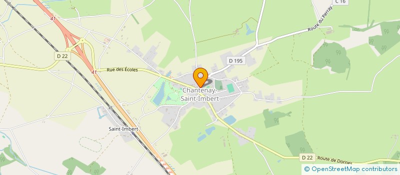 localisation de l'entreprise MONSIEUR DAVID BEGUINOT à CHANTENAY-SAINT-IMBERT