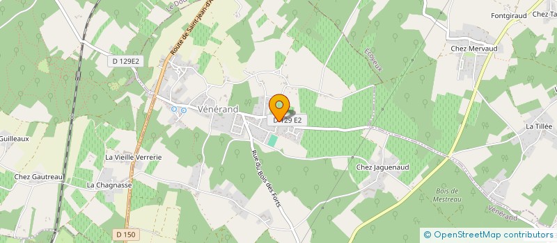 localisation de l'entreprise MONSIEUR DAVID BELIN  VENERAND