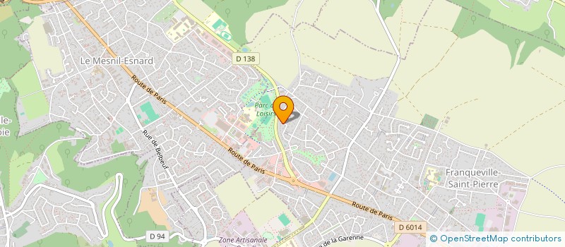 localisation de l'entreprise MONSIEUR DAVID BELLEVRE  FRANQUEVILLE-SAINT-PIERRE