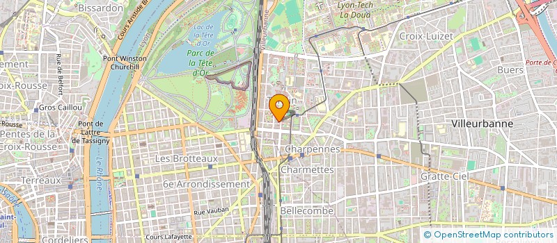 localisation de l'entreprise MONSIEUR DAVID BELLO  VILLEURBANNE