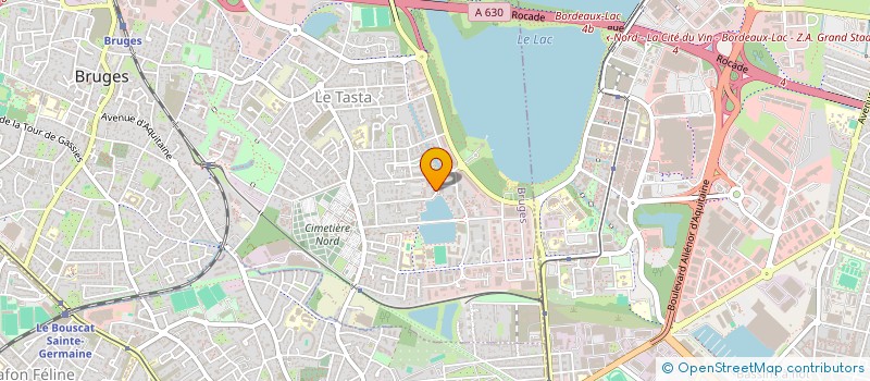 localisation de l'entreprise MONSIEUR DAVID BELLOT  BRUGES