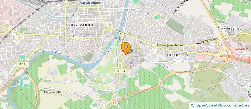 localisation de l'entreprise MONSIEUR DAVID BELMONTE à CARCASSONNE