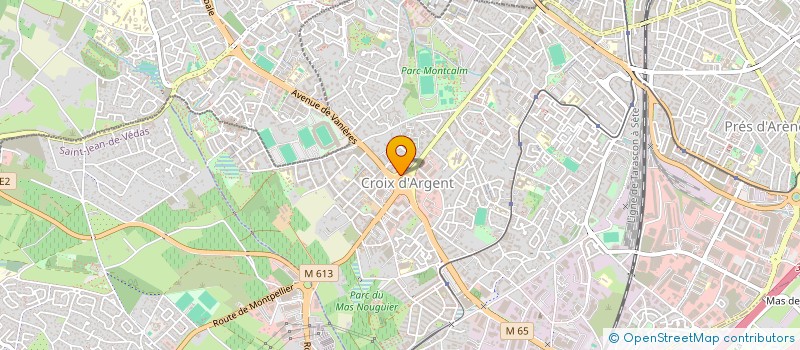 localisation de l'entreprise MONSIEUR DAVID BEN-RADIA à MONTPELLIER