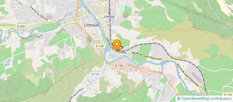 localisation de l'entreprise MONSIEUR DAVID BENEDAN à LIMOUX