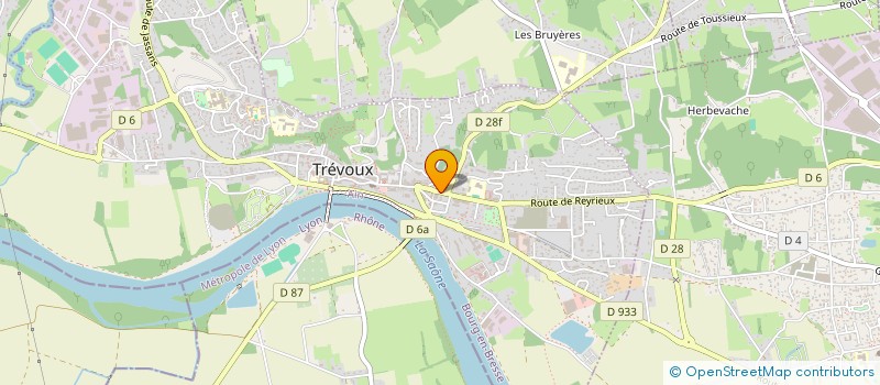 localisation de l'entreprise MONSIEUR DAVID BENGUIGUI à TREVOUX
