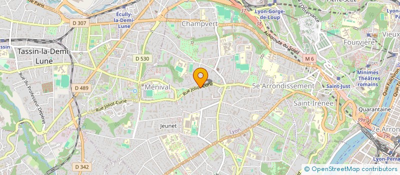 localisation de l'entreprise MONSIEUR DAVID BENHAIM à LYON