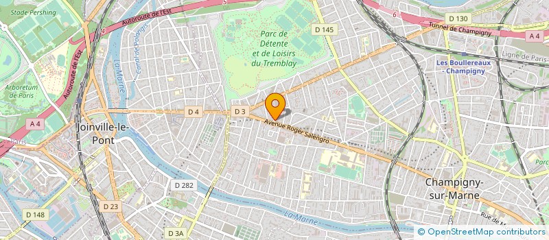 localisation de l'entreprise MONSIEUR DAVID BENHAMOU  CHAMPIGNY-SUR-MARNE
