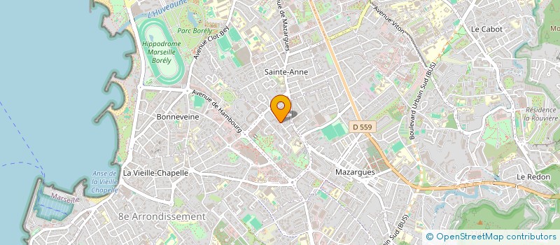 localisation de l'entreprise MONSIEUR DAVID BENHAMOU à MARSEILLE