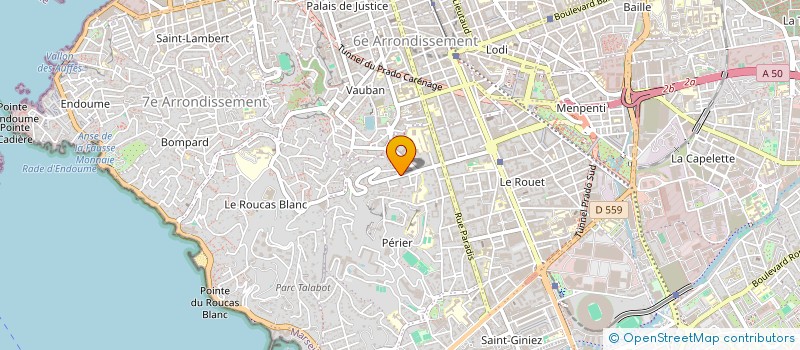 localisation de l'entreprise MONSIEUR DAVID BENISTI à MARSEILLE