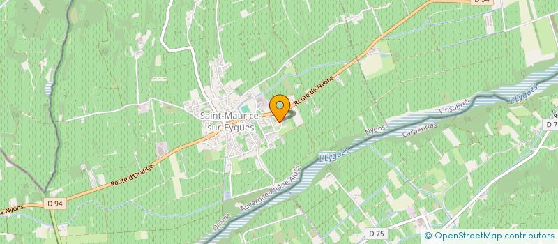 localisation de l'entreprise MONSIEUR DAVID BENMEHDI  SAINT-MAURICE-SUR-EYGUES