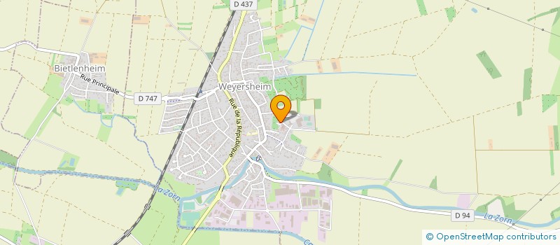 localisation de l'entreprise MONSIEUR DAVID BENOUALID  WEYERSHEIM