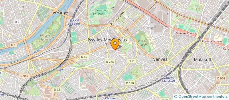 localisation de l'entreprise MONSIEUR DAVID BENSADON à ISSY-LES-MOULINEAUX