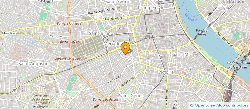 localisation de l'entreprise MONSIEUR DAVID BENSAHKOUN  BORDEAUX