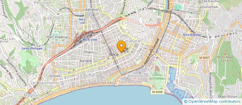 localisation de l'entreprise MONSIEUR DAVID BENSAMOUN à NICE