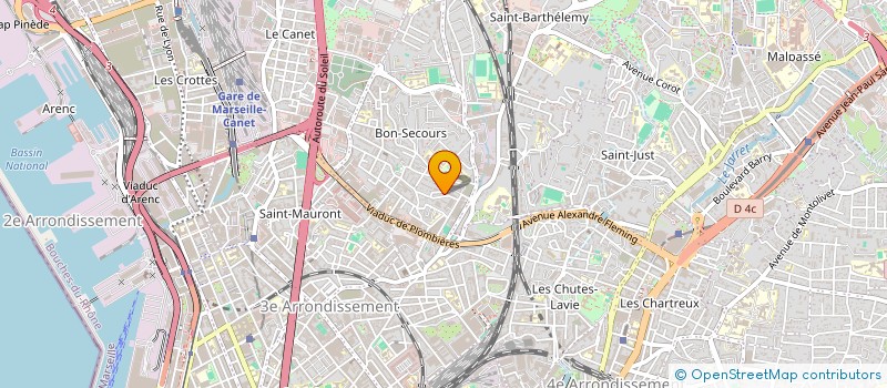localisation de l'entreprise MONSIEUR DAVID BENSOUSSAN à MARSEILLE