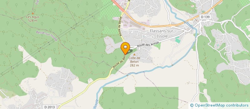 localisation de l'entreprise MONSIEUR DAVID BEREZECKI  FLASSANS-SUR-ISSOLE