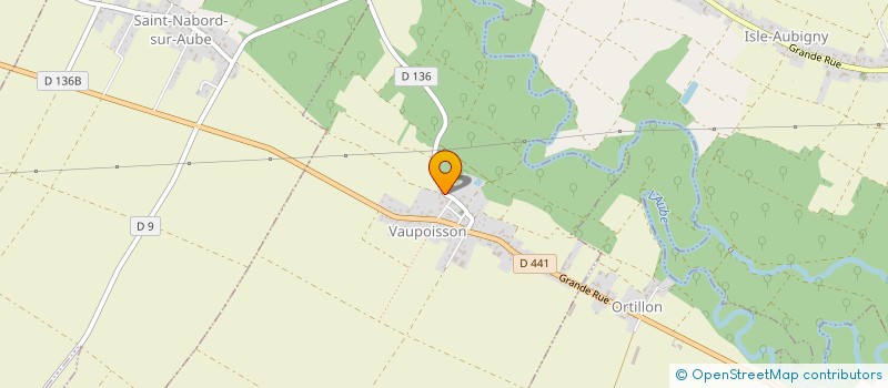 localisation de l'entreprise MONSIEUR DAVID BERGELIN  VAUPOISSON