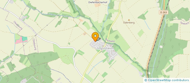 localisation de l'entreprise MONSIEUR DAVID BERINGER  INGOLSHEIM