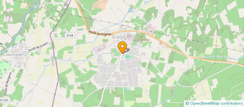 localisation de l'entreprise MONSIEUR DAVID BERNA  GRILLON