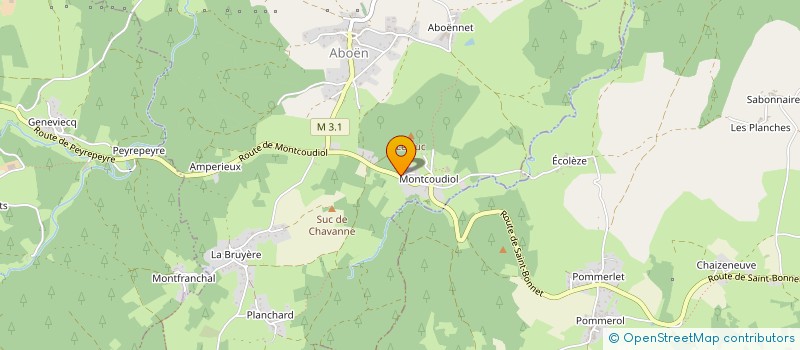 localisation de l'entreprise MONSIEUR DAVID BERNARD  ABOEN