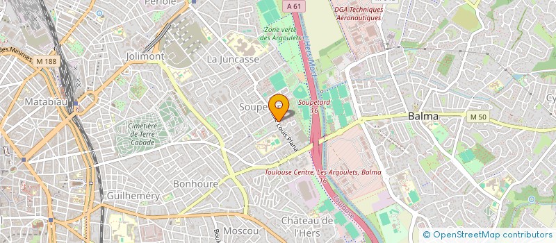 localisation de l'entreprise MONSIEUR DAVID BERNARD à TOULOUSE