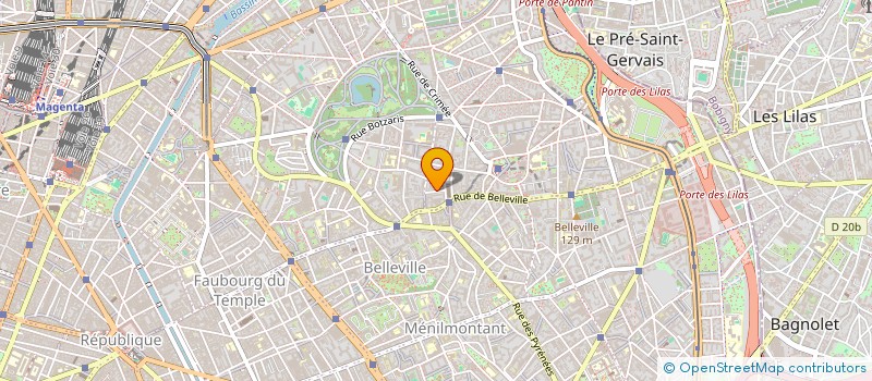 localisation de l'entreprise MONSIEUR DAVID BERNHARD  PARIS