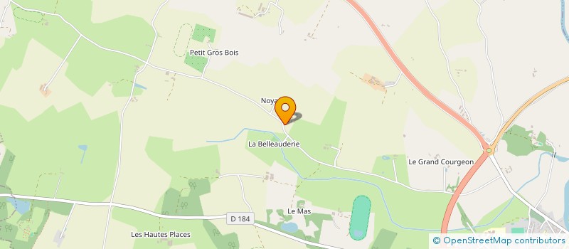 localisation de l'entreprise MONSIEUR DAVID BERNIER à LE LION D'ANGERS