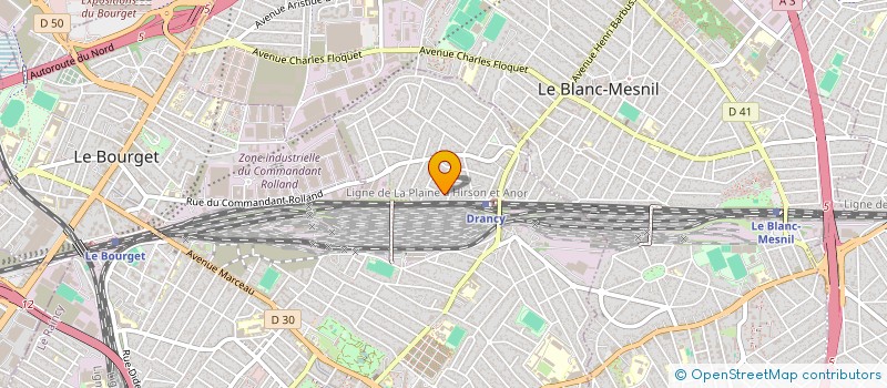 localisation de l'entreprise MONSIEUR DAVID BERREBI à DRANCY
