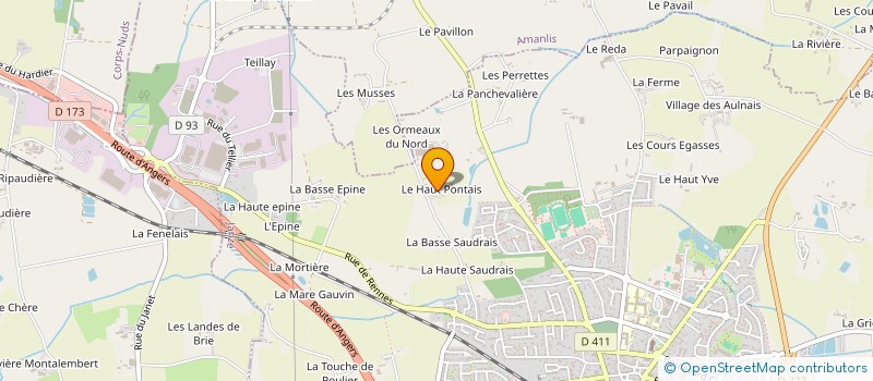 localisation de l'entreprise MONSIEUR DAVID BERTHAUX  JANZE