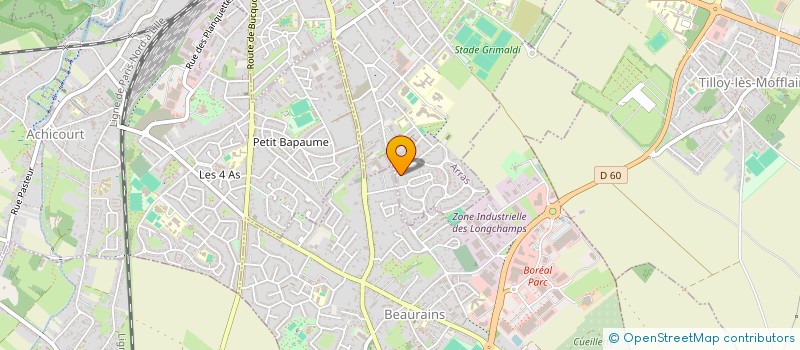 localisation de l'entreprise MONSIEUR DAVID BESNIER à ARRAS