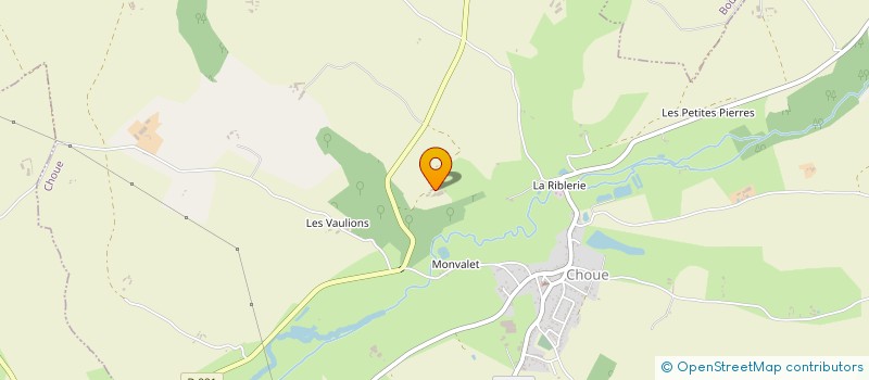 localisation de l'entreprise MONSIEUR DAVID BESSE  COUETRON-AU-PERCHE