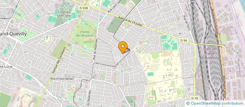 localisation de l'entreprise MONSIEUR DAVID BESSEAU à ROUEN