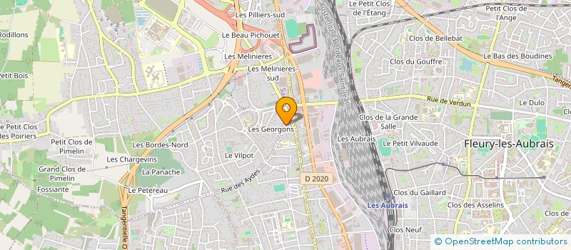 localisation de l'entreprise MONSIEUR DAVID BESSON à ORLEANS