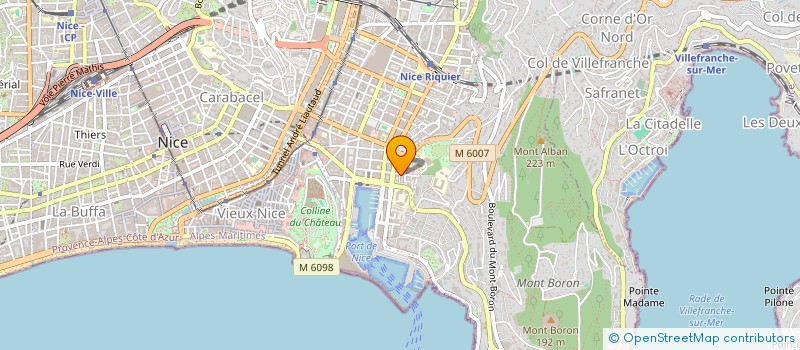 localisation de l'entreprise MONSIEUR DAVID BETTAN à NICE