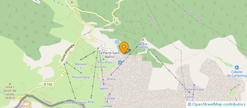 localisation de l'entreprise MONSIEUR DAVID BIANIC  TARDETS-SORHOLUS