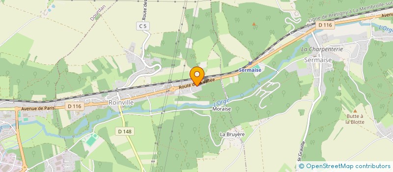 localisation de l'entreprise MONSIEUR DAVID BIDIATOULOU  ROINVILLE