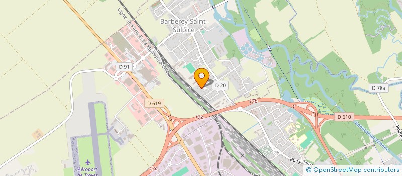 localisation de l'entreprise MONSIEUR DAVID BIDOT-CHAMOIN  BARBEREY-SAINT-SULPICE